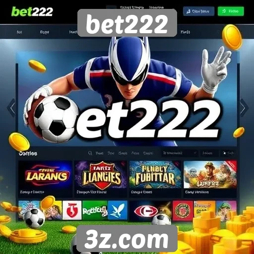 Jogos e categorias oferecidos pelo bet222