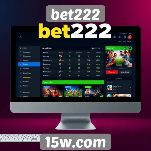 Interface e experiência do usuário na bet222